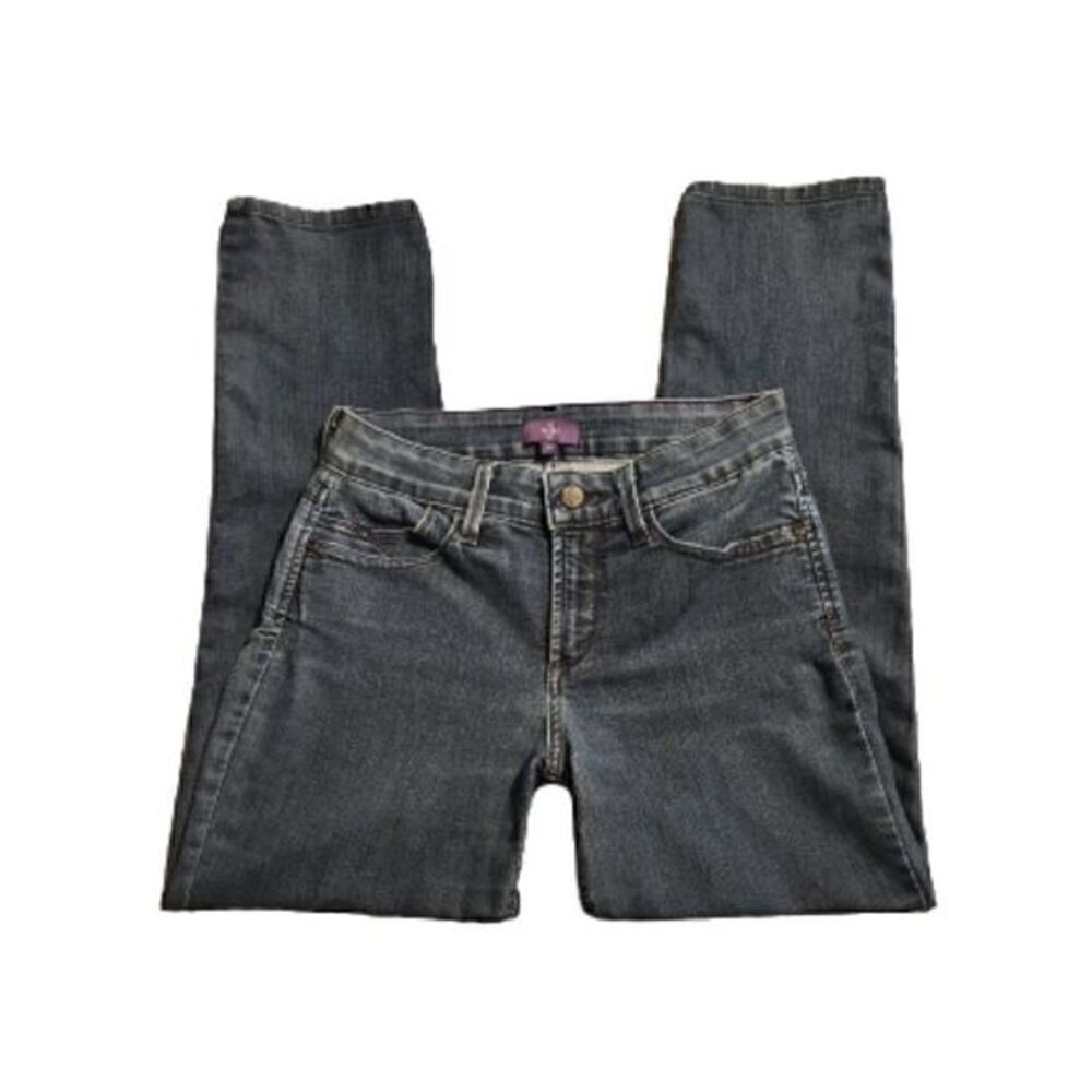 Nydj Stretchy Mid-Rise Ankle Jeans